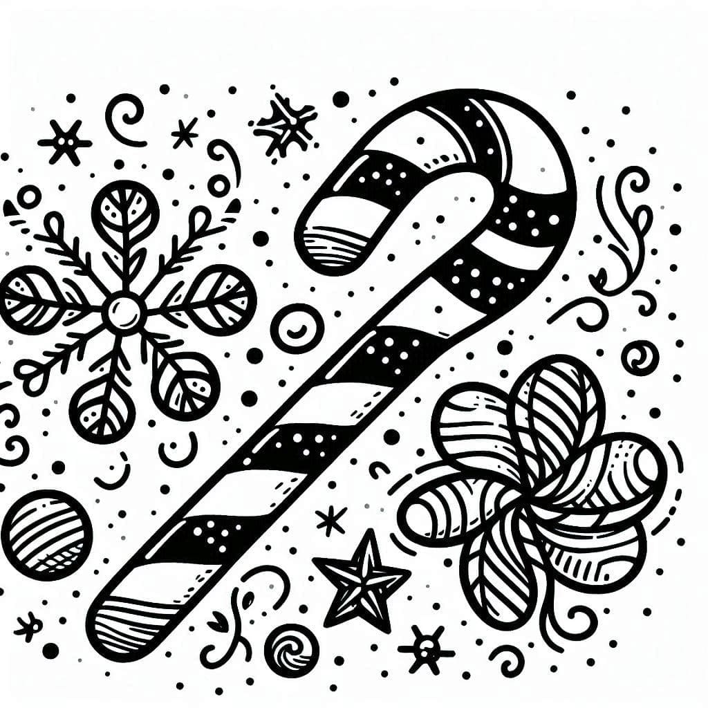 Candy-Cane-and-Snowflakes-Coloring-Page.jpeg