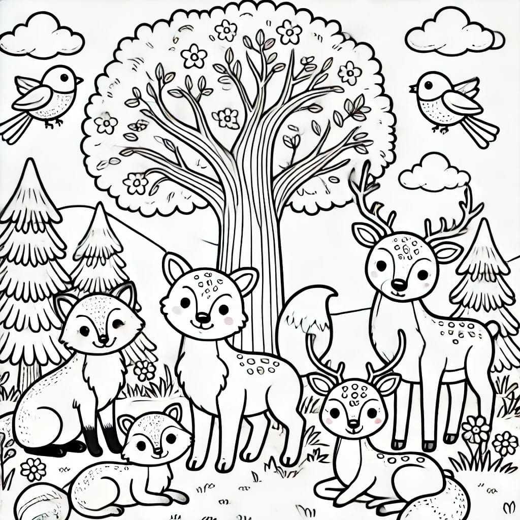 https://uploadcoloringpages.store/wp-content/uploads/2024/09/Friendly-Forest-Animals-Coloring-Page.jpg