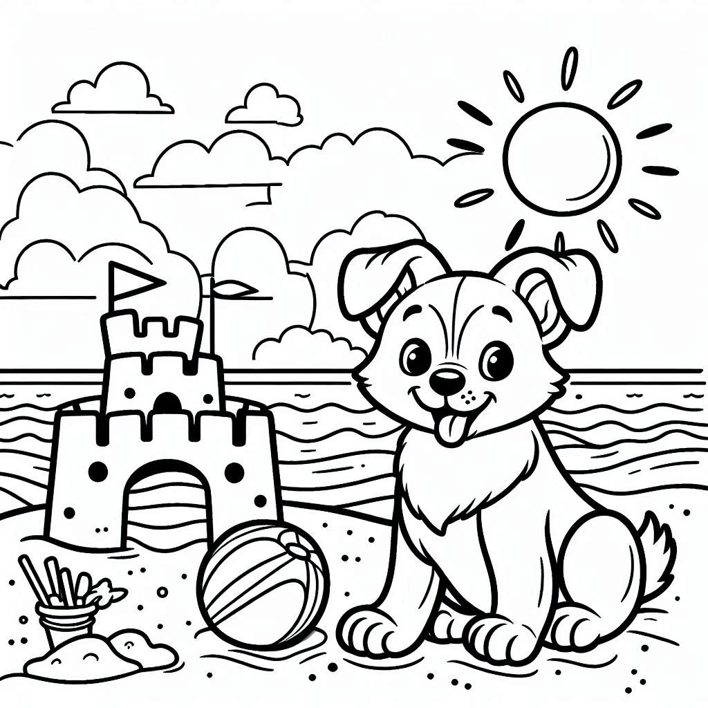 [Bild: Playful-dog-coloring-pages-with-a-pup-on-sunny-sand.jpg]